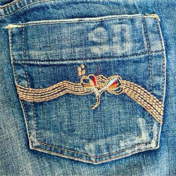 Rare Vintage Retro Flare Collectible Embroidered Joe’s Jeans 1971 USA Made Sz 29 - Picture 4 of 11